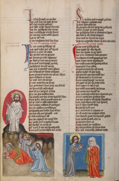 A Transfiguração; Jesus diante da mulher siro-fenícia de Unknown artist