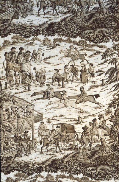 The Turf Inn (Tecido para mobiliário) de Unknown artist