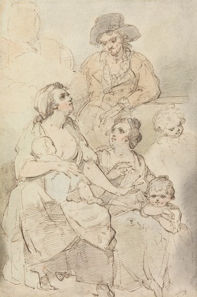 A Família Virtuosa de Unknown artist