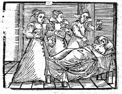 A morte da bruxa por Francesco Guaccio "Compendium Maleficarum" Milan 1608. de Unknown artist