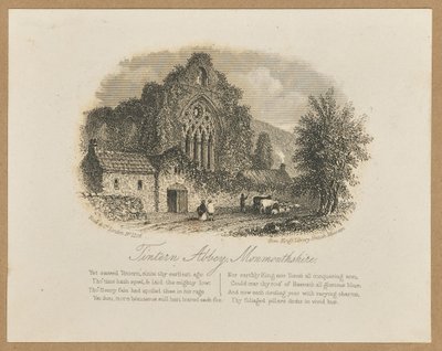 Abadia de Tintern, Monmouthshire de Unknown artist