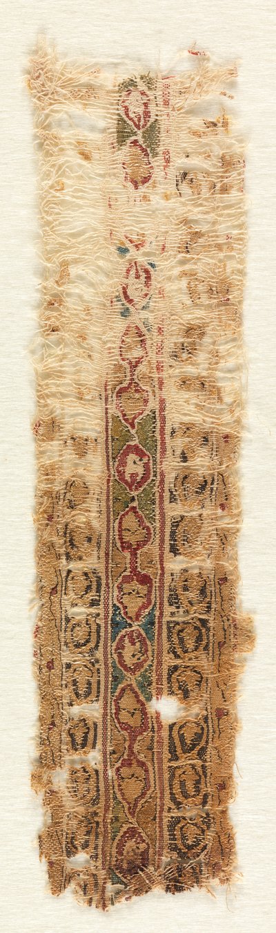Fragmentos de tapeçaria Tiraz de Unknown artist