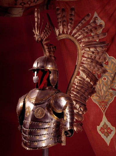 Cimo da Armadura com asas de Hussard de Unknown artist