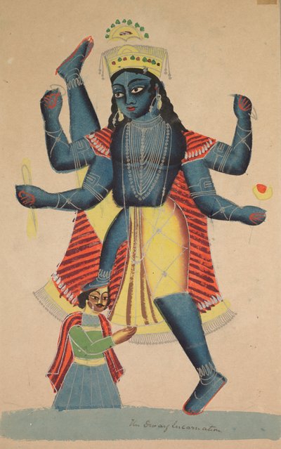 Trivikramapada (Três Passos de Vishnu) de Unknown artist