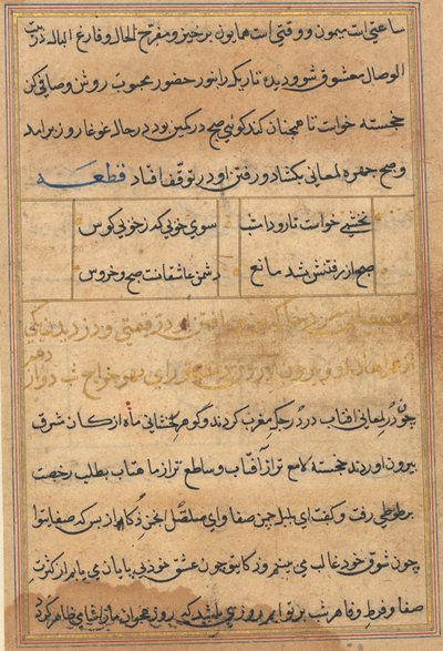 Tuti-Nama (Contos de um papagaio) de Unknown artist