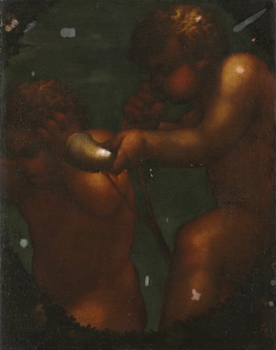 Dois Putti de Unknown artist