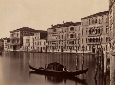 Sem título (gôndola veneziana) de Unknown artist