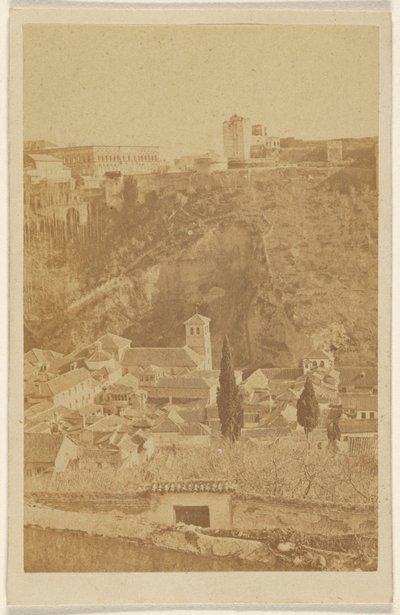 [Vista de Alhambra, Espanha]. de Unknown artist
