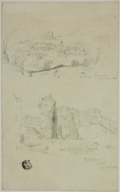 Vistas de Betânia e Belém de Unknown artist