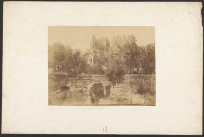 [Villa Adriana perto de Tivoli]. de Unknown artist