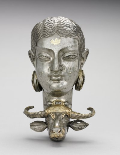 Mulher e Búfalo de Água Rhyton de Unknown artist