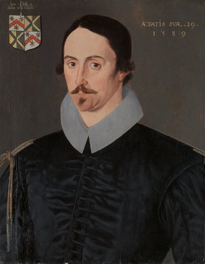 Um Homem Desconhecido, 29 anos, Possivelmente da Família Kempe de Unknown artist, sixteenth century
