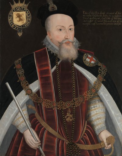Robert Dudley, primeiro Conde de Leicester (1532/3-1588) de Unknown artist, sixteenth century
