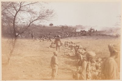 14º Sikhs em acção, Campo de Exercício de Deli de Unknown photographer