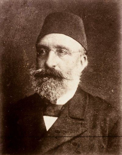 Ahmed Selik MIDHAT Pasha (1822-1863), político otomano (fotografia) de Unknown photographer