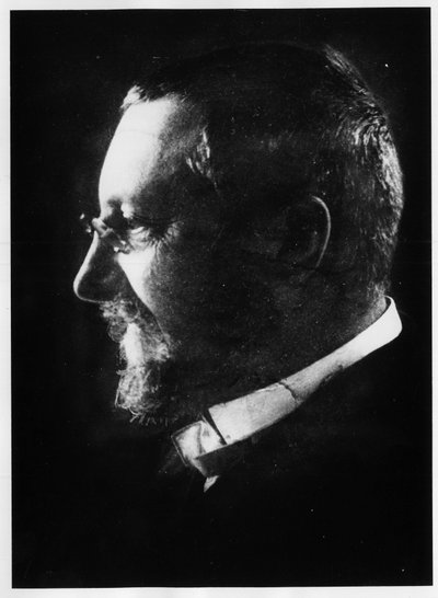 Alfred Binet, fisiologista e psicólogo francês, estudante de Charcot (1857-1911). de Unknown photographer