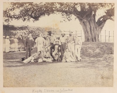 Equipe de cricket do exército, Calcutá de Unknown photographer