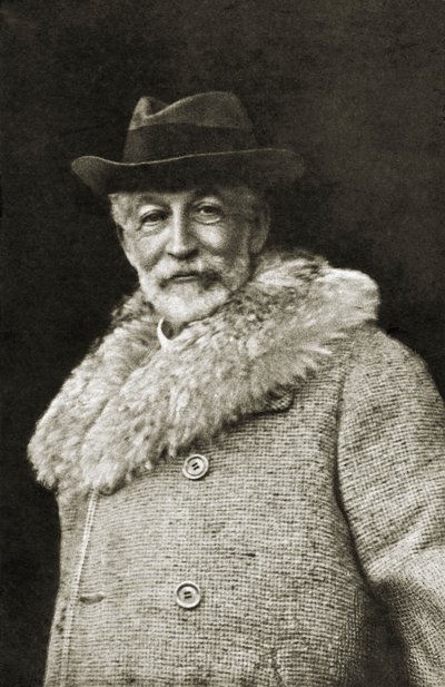 Barão Edmond de Rothschild (fotografia a preto e branco) de Unknown photographer