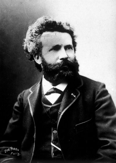 Camille Flammarion, astrónomo francês, cerca de 1890 de Unknown photographer