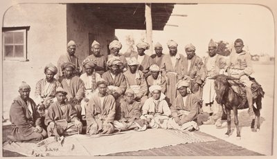 Durbar Maidan e Logar Chiefs, Cabul de Unknown photographer