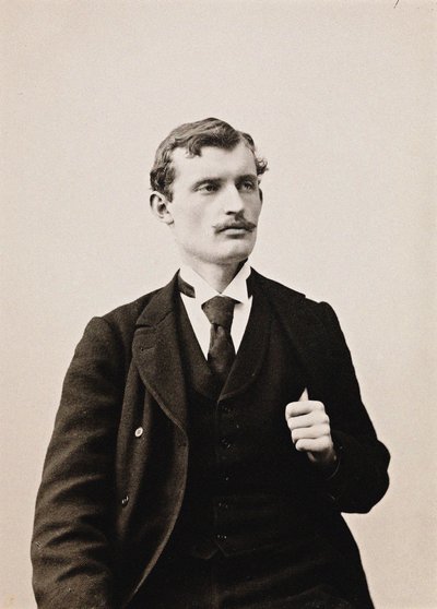 Edvard Munch par Anonymous, c. 1889 - Fotografia - Biblioteca Nacional da Noruega, Oslo de Unknown photographer