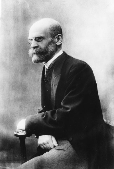 Emile DURKHEIM. (1858 - 1917) Sociólogo francês. de Unknown photographer