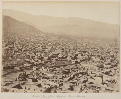 Cidade de Cabul, 1880 de Unknown