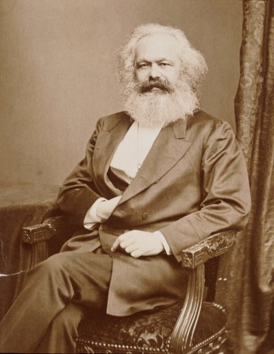 Karl Marx (fotografia) de Unknown photographer