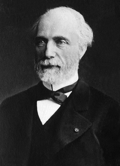 Louis Charles de Saulces de Freycinet (1828-1923), engenheiro das Minas, físico, acadêmico eleito em 1890. de Unknown photographer