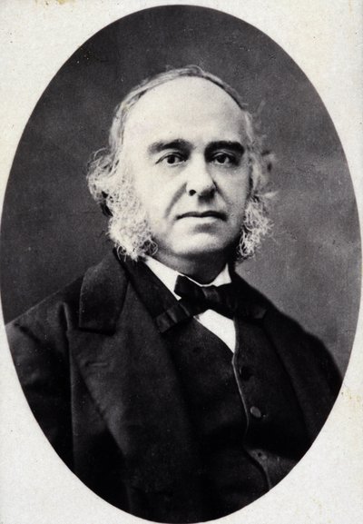 Paul Broca (1824-1880), cirurgião e antropólogo francês de Unknown photographer