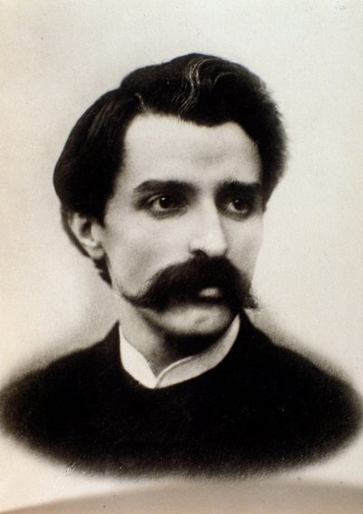Retrato de Alfredo Catalani (foto a p/b) de Unknown photographer