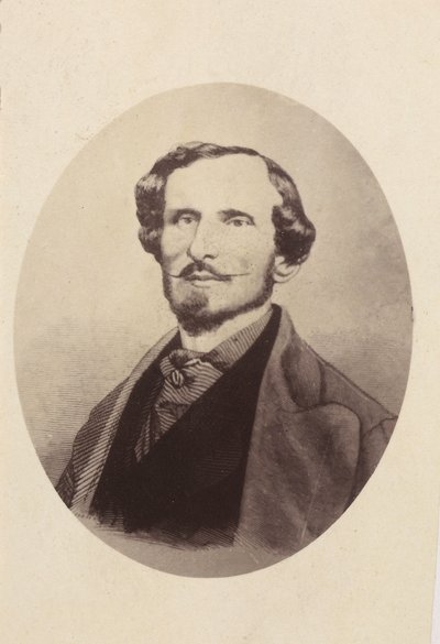 Retrato do Barão Bettino Ricasoli de Unknown photographer