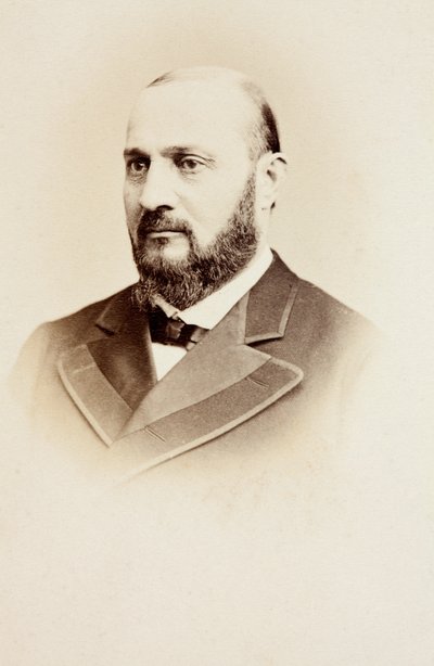 Retrato de Enrico Tamberlik, c.1860 (fotografia a preto e branco) de Unknown photographer