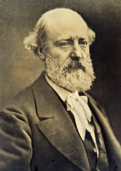 Retrato de Eugene Viollet-le-Duc (Viollet le Duc) (1814-1879). sd. 19 Century. de Unknown photographer