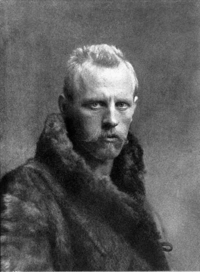 Retrato de Fridtjof Nansen (1861-1930), Norwegian Explorer de Unknown photographer