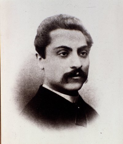 Retrato de Giuseppe Martucci (foto a p/b) de Unknown photographer