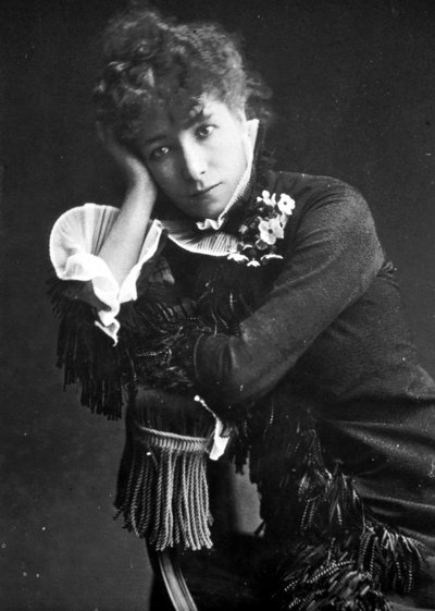 Retrato de Henriette Rosine Bernard esta Sarah Bernhardt (1844-1923) de Unknown photographer