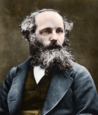 Retrato de JAMES CLERK MAXWELL (1831-1879) Físico escocês de Unknown photographer