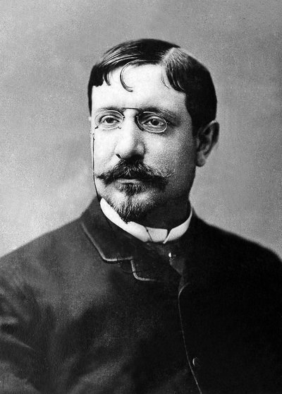 Retrato de Jean Joseph (Jean-Joseph) Constant dit Benjamin Constant (Benjamin-Constant) (1845-1902), pintor e gravador orientalista francês. de Unknown photographer