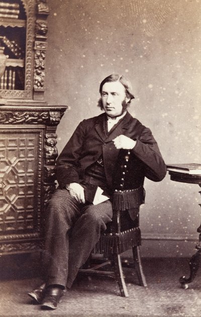 Retrato do Reverendo Sir John Pentland Mahaffy de Unknown photographer