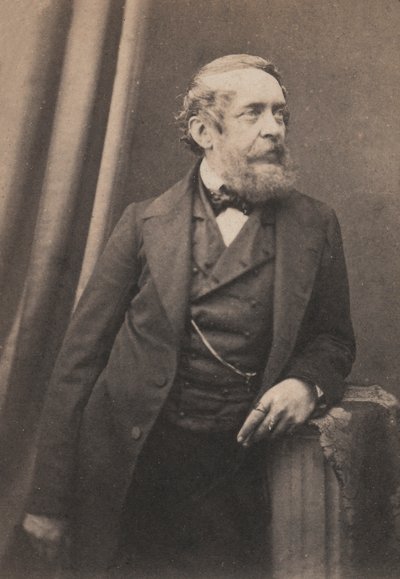 Retrato do político húngaro Lajos Kossuth de Unknown photographer