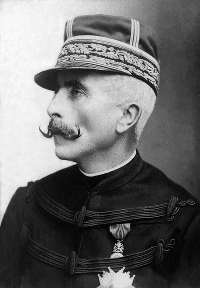 Retrato do Marquês Gaston Alexandre Auguste de Galliffet (1830-1909), General da Armee francesa. de Unknown photographer