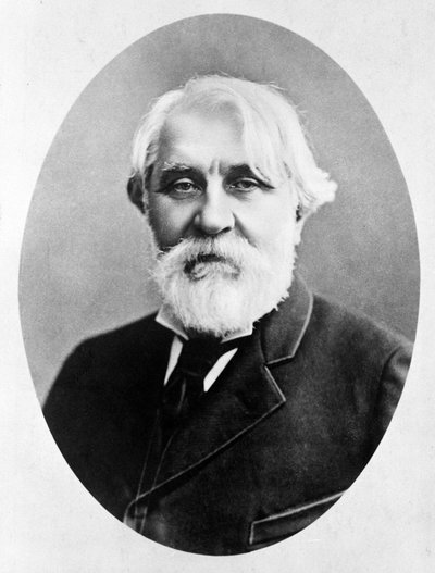 Retrato do escritor russo Ivan Turgeniev (1818 - 1883). de Unknown photographer
