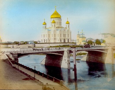 Templo de Cristo Nosso Salvador, Moscovo de Unknown photographer