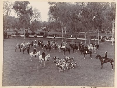A Caça ao Vale de Peshawar de Unknown photographer