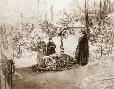 A família do escritor russo Fedor Dostoievsky (Dostoevsky ou Dostoevsky de Unknown photographer