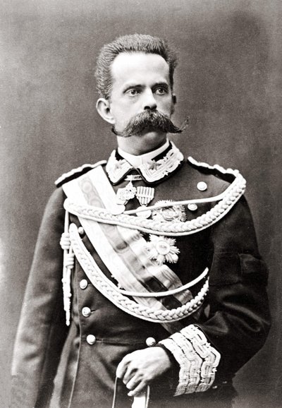 Umberto 1º Rei da Itália (Humbert I de Unknown photographer