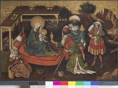 Adoração dos Magos de Upper Rheinish Master