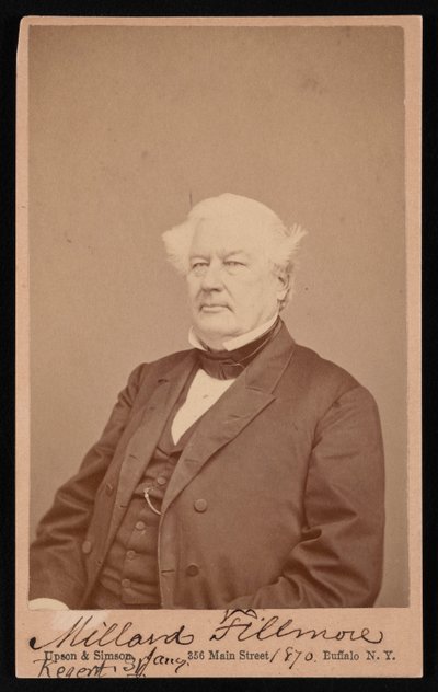 Retrato de Millard Fillmore 1800-1874, 4 de janeiro de 1870. de Upson and Simson