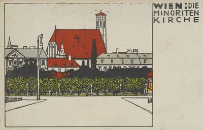 Viena: Igreja Minorita Viena: Igreja Minorita, 1908. de Urban Janke